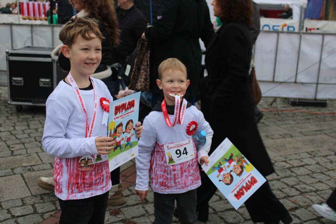 Gniezno: Bieg Dzieci dla Niepodległej - zobacz zdjęcia