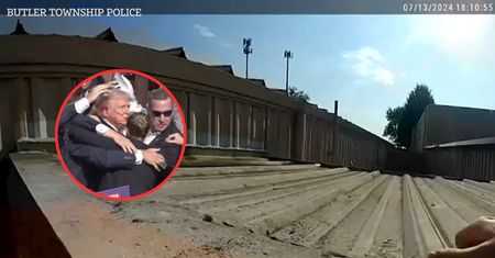Policjant wszedł na dach. Nowe nagranie z próby zamachu na Trumpa