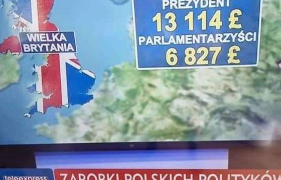 Wpadka TVP Info: dane o zarobkach prezydenta Wielkiej Brytanii