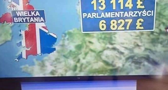 Wpadka TVP Info: dane o zarobkach prezydenta Wielkiej Brytanii