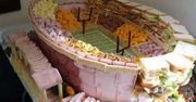 Jadalne makiety stadionów. Super Bowl w wersji dla wielbicieli cholesterolu