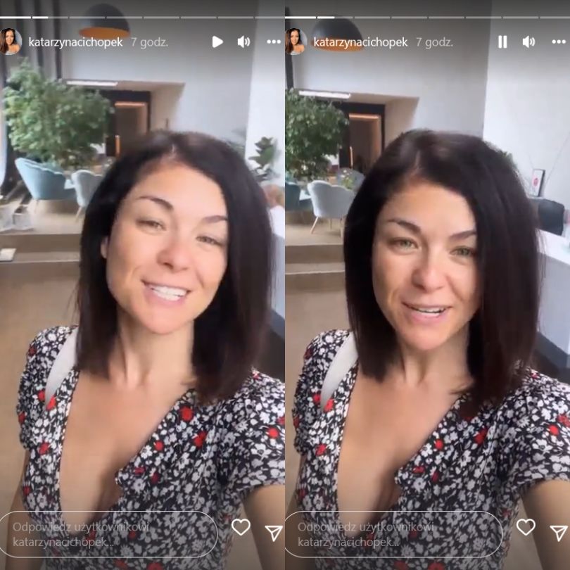 Katarzyna Cichopek prezentuje naturalne oblicze i pozuje wśród słoneczników