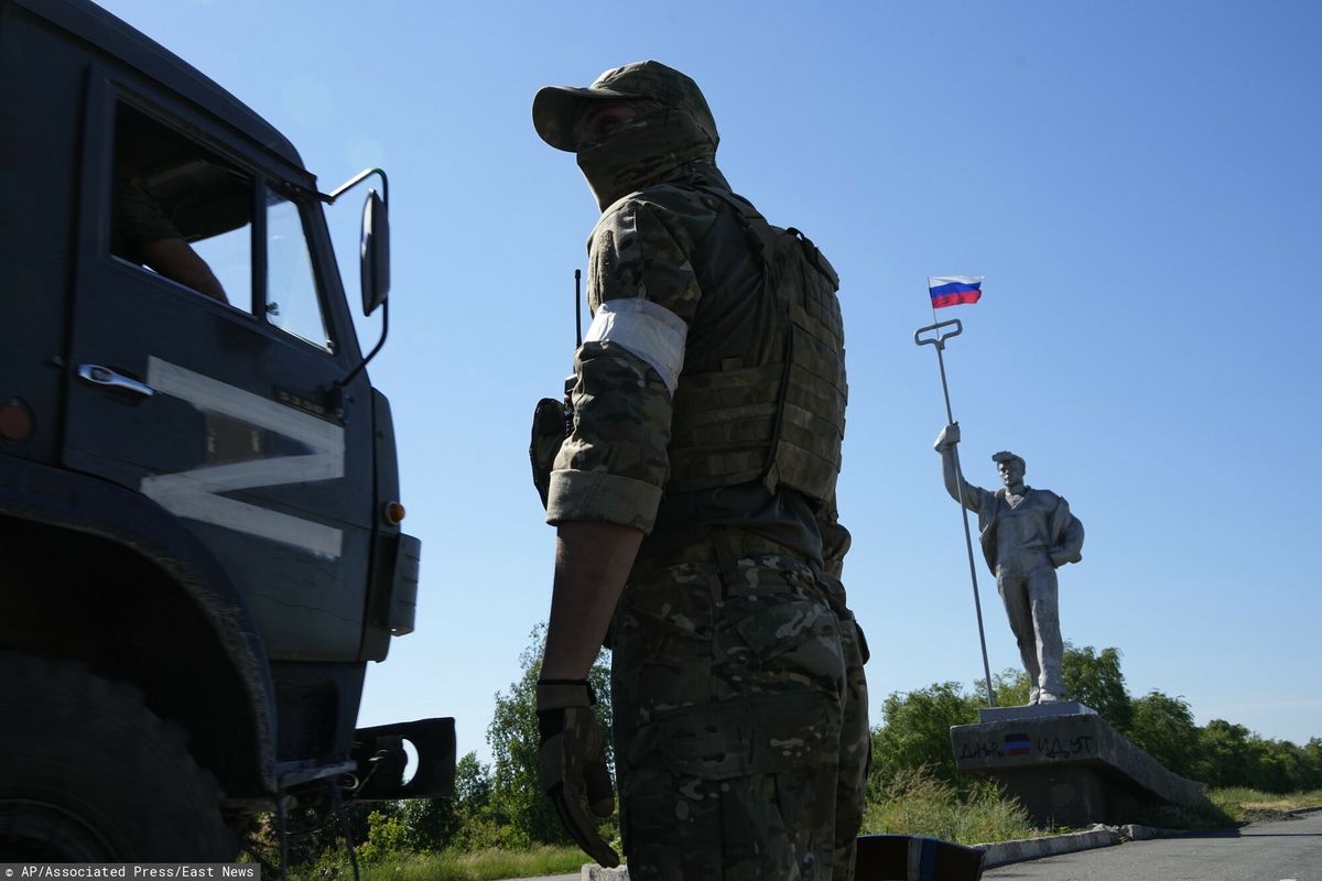 Nie chcą walczyć w Ukrainie. "Dochodzi do starć z oficerami" 