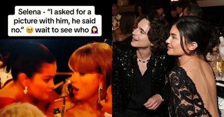 Drama na Złotych Globach. Timothee Chalamet ODMÓWIŁ zdjęcia Gomez przez wpływ Kylie Jenner?! Selena poskarżyła się Taylor Swift (WIDEO)