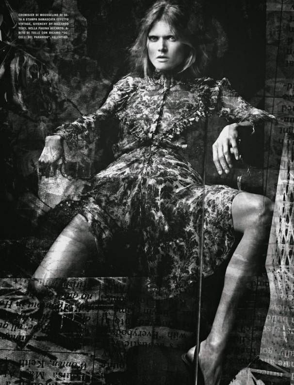 Małgorzata Bela w Vogue Italia