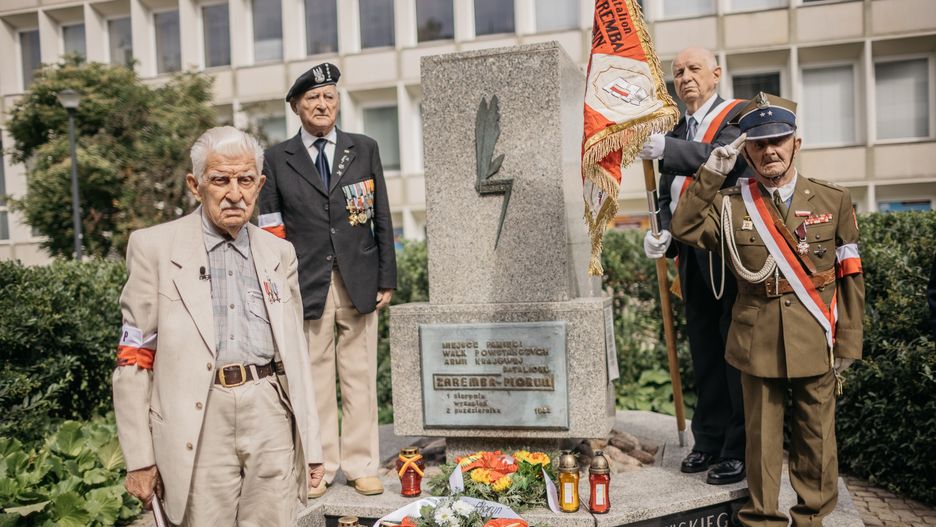 Pan Stanisław i jego towarzysze broni z Batalionu AK Zaremba-Piorun