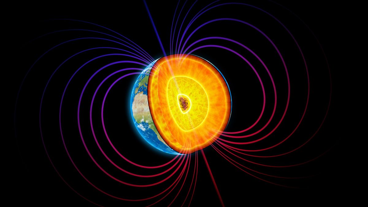 Naukowcy badają pole magnetyczne Ziemi - zdjęcie ilustracyjne
