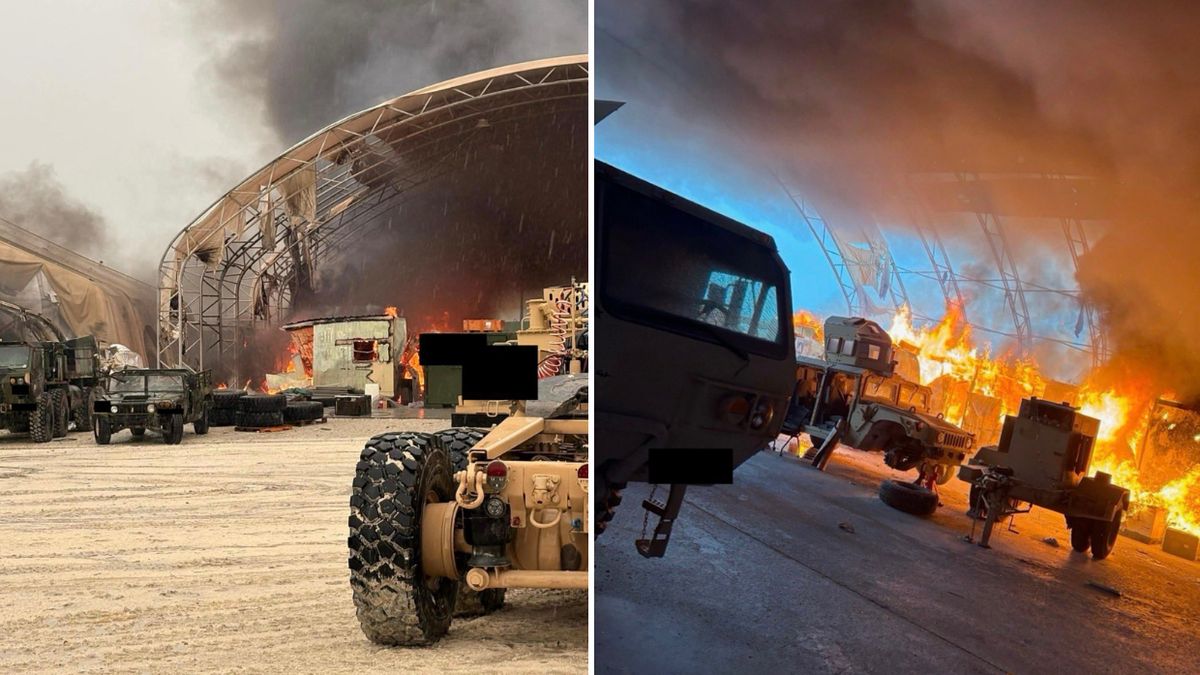 Pożar w amerykańskiej bazie wojskowej w ZEA