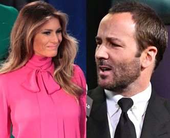 Tom Ford też nie chce ubierać Melanii Trump! "Nie wpasowuje się w mój wizerunek"