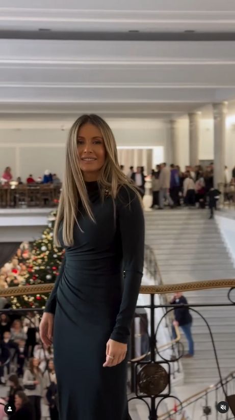 Małgorzata Rozenek na wigilii w Sejmie