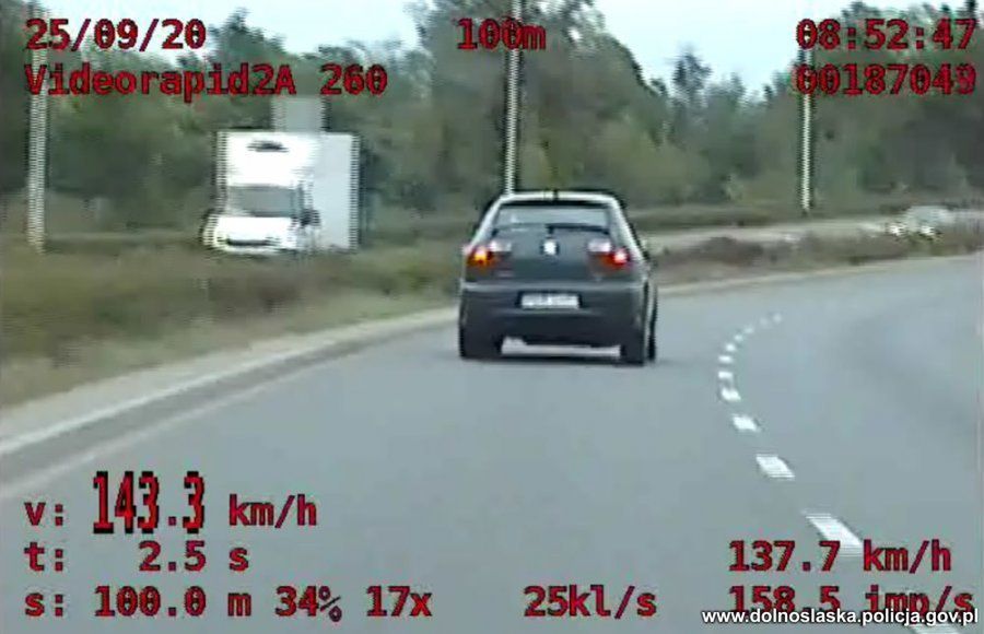 Pędził 143 km/h po ulicach Wrocławia. Lista wykroczeń była znacznie dłuższa