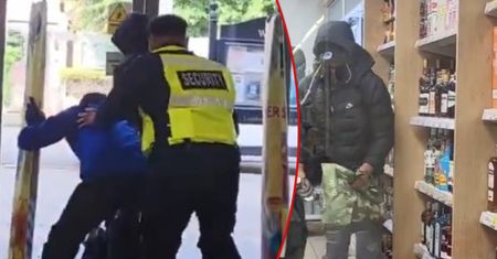 Sceny w Londynie. Pracownicy walczyli o towar. Wszystko nagrali