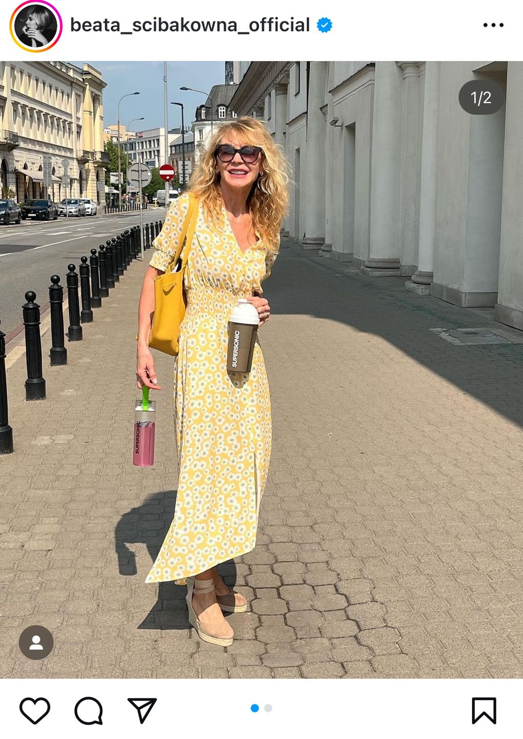 Beata Ścibakówna w letniej stylizacji