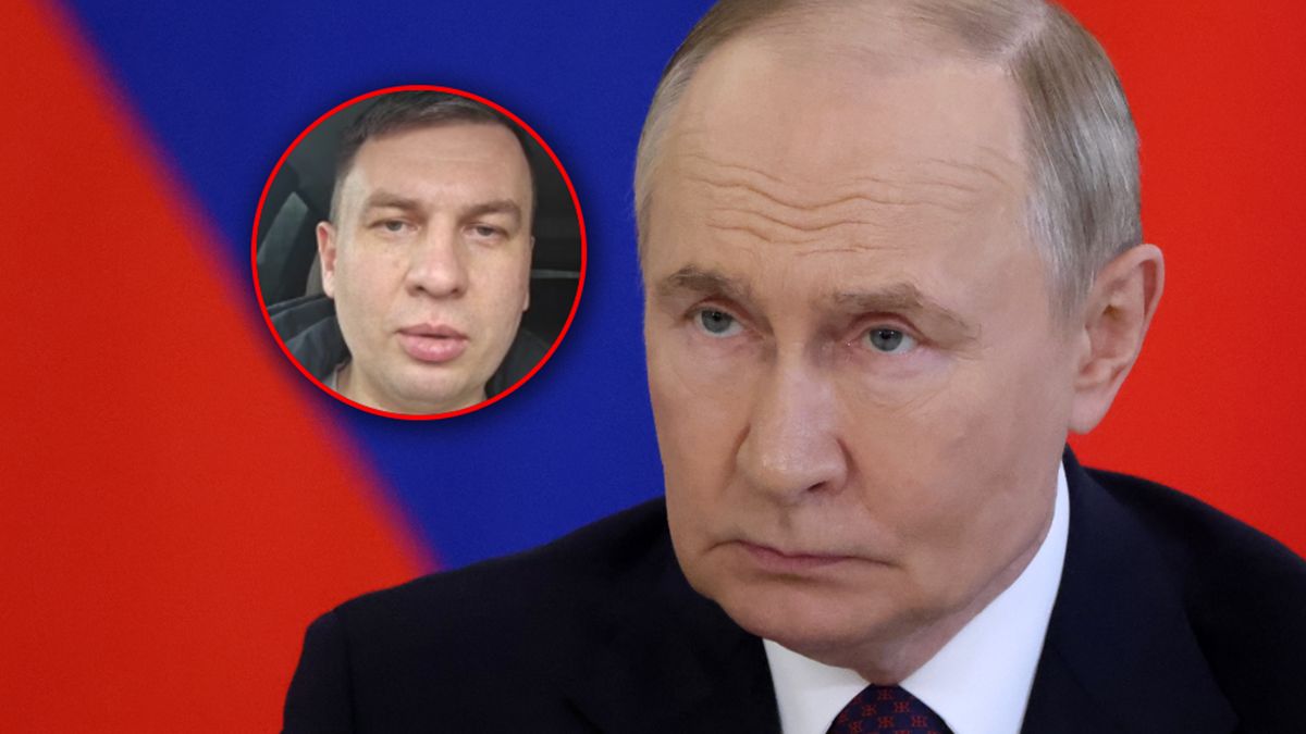 Bloger skrytykował Putina.