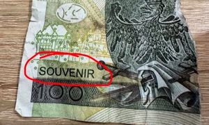 Skandal na charytatywnym zlocie. Ktoś wrzucił do puszki fałszywy banknot