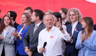 Donald Tusk komentuje wynik wyborów do PE