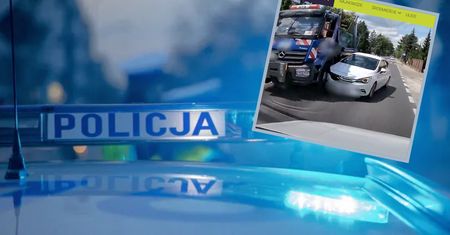 Ledwo uszedł z życiem na drodze. "Ten człowiek wyjechał prosto na mnie"