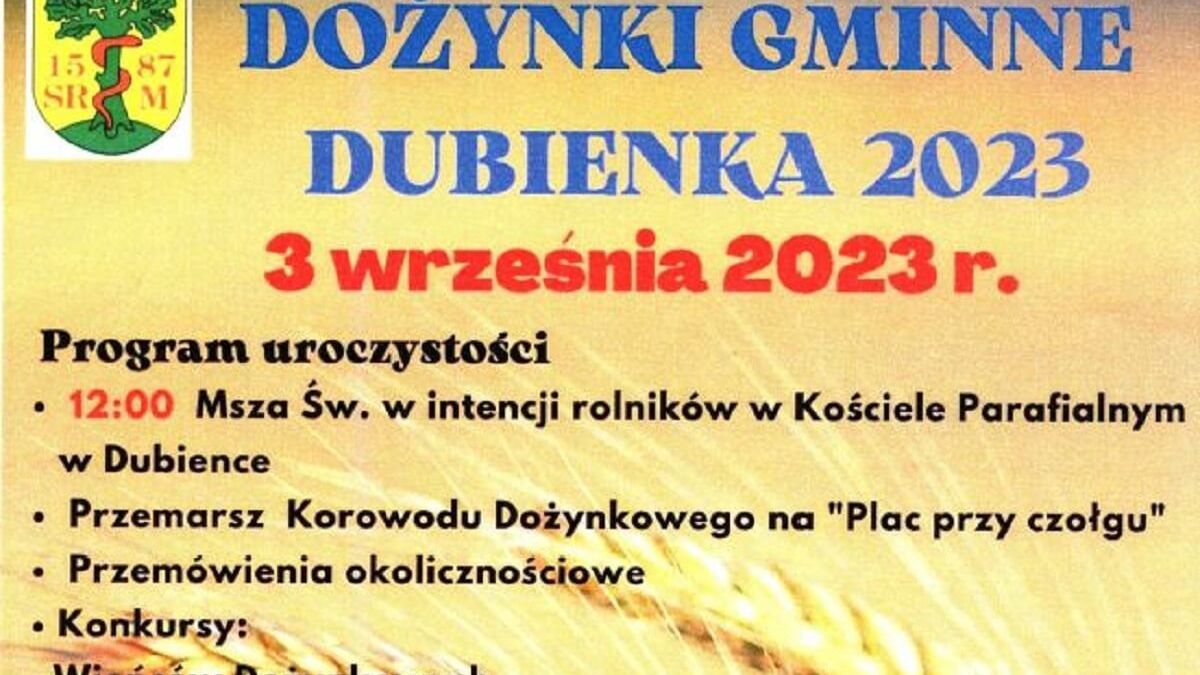 Dożynki w Dubience 2023