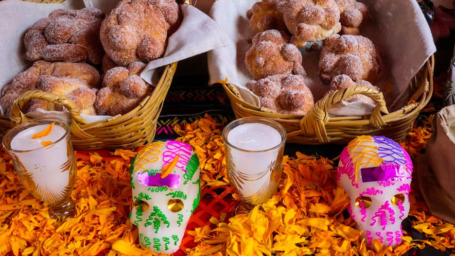 Meksykański Pan de muerto