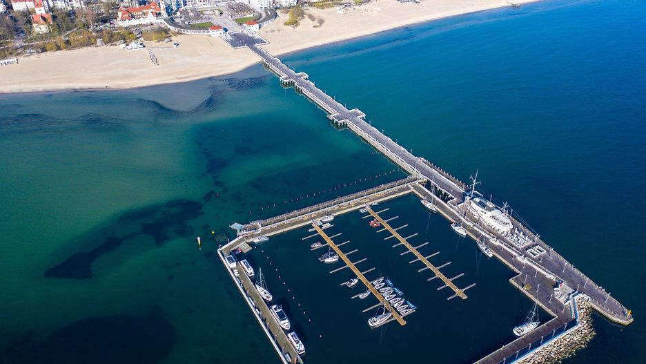 Powstał model 3D sopockiej mariny i molo 