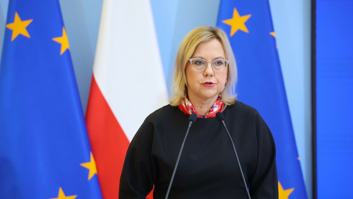 Minister klimatu i środowiska Anna Moskwa