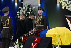 Pogrzeb Krawczuka. Wołodymyr i Ołena Zełenscy pokazali się publicznie razem