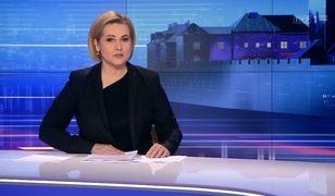 Nietęga mina prezenterki. Tak Edyta Lewandowska informowała o upadku rządu Morawieckiego