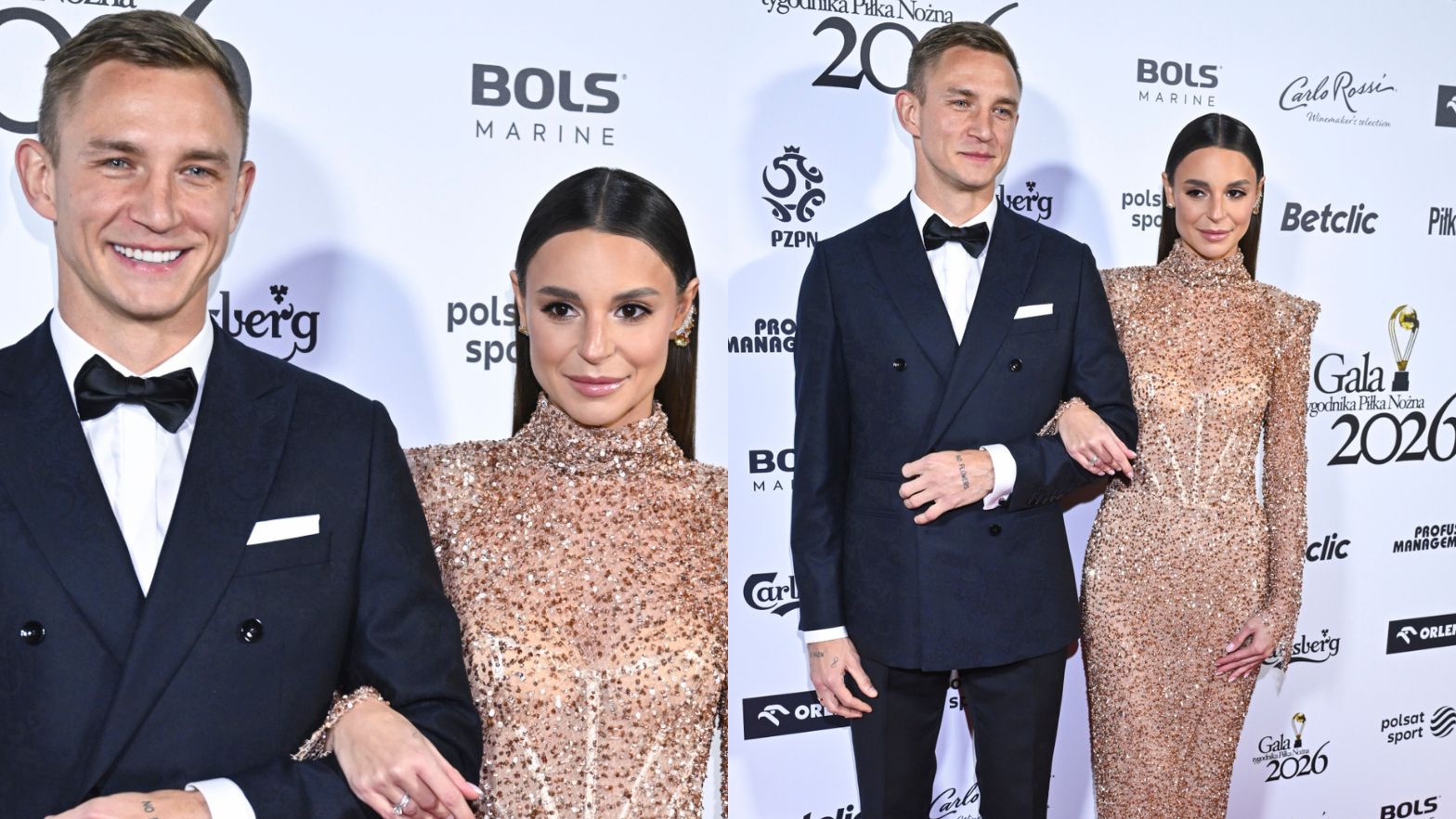 Jakub i Paulina Rzeźniczakowie zadają szyku na gali (FOTO)