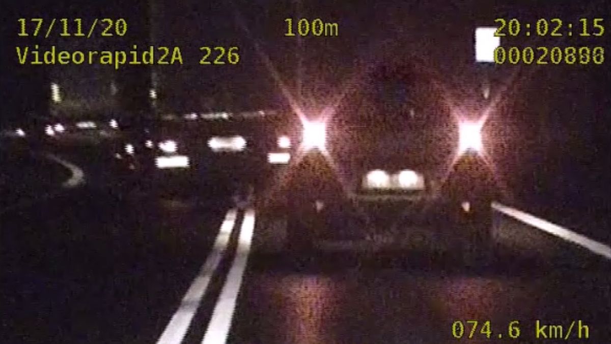 Kadr z nagrania kamery