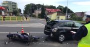 Śmierć motocyklistki w Gryfowie Śląskim. 19-latka zderzyła się z samochodem