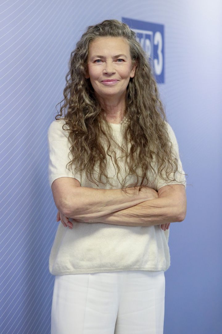 Lidia Popiel w programie stacji TVP3 "Dobrego dnia"