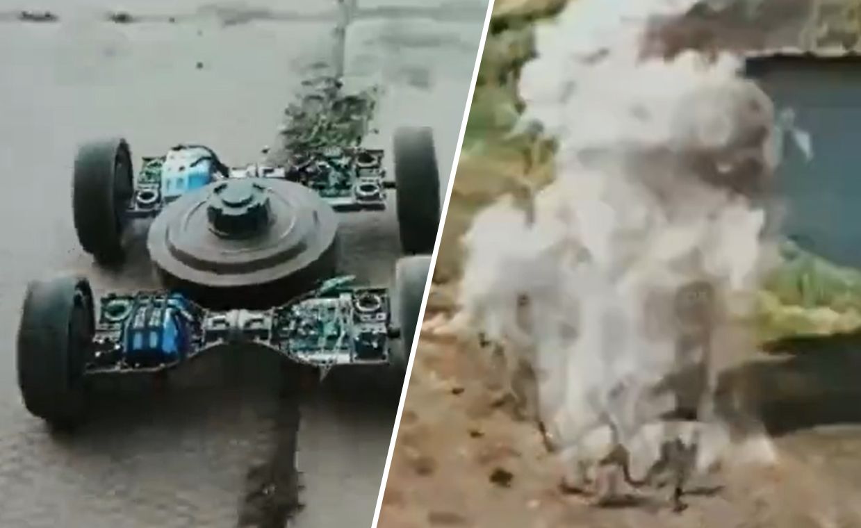 Russia repurposes toy hoverboards into kamikaze drones