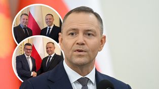Wieczorne konsultacje u Nawrockiego. Pojawiły się dwa zdjęcia