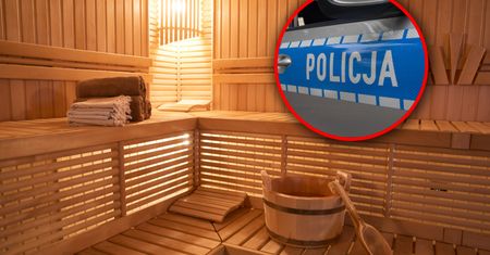 Gorszące sceny w saunie. Złapała dwóch mężczyzn. Wezwano policję