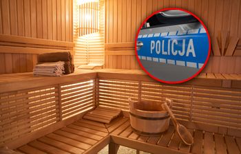 Gorszące sceny w saunie. Złapała dwóch mężczyzn. Wezwano policję