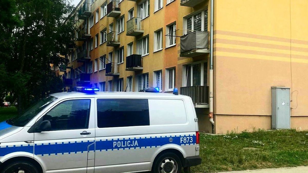 Akcja policji w Pabianicach.