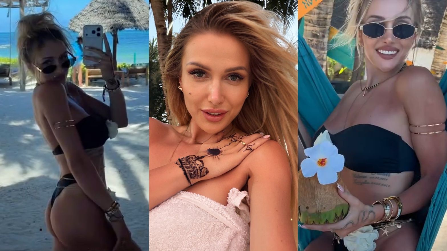 Eliza Trybała oddała się wypoczynkowi na Zanzibarze