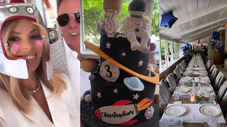 Izabela Janachowska chwali się urodzinami Christophera Alexandra