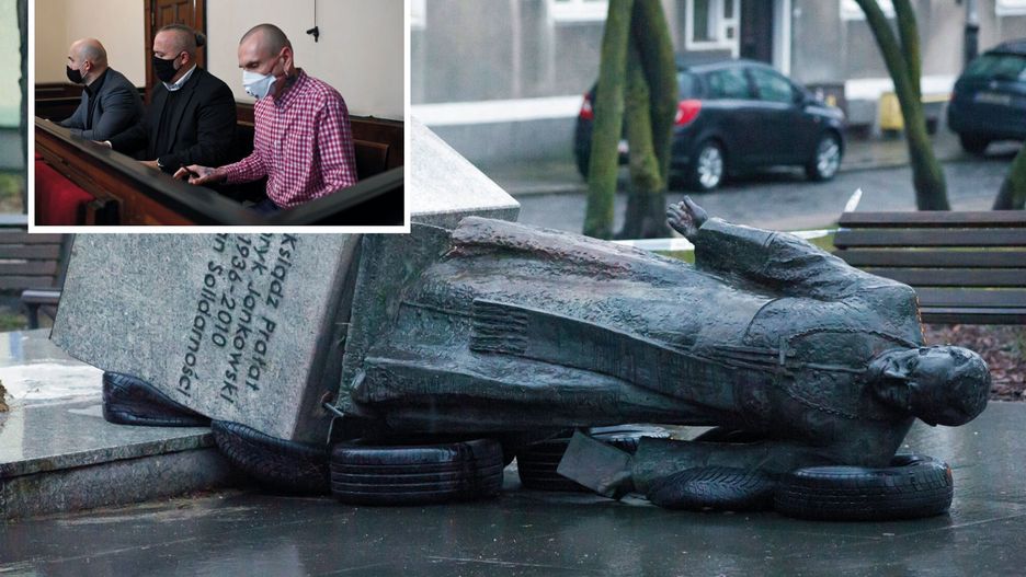 Gdańsk. Proces ws. przewrócenia pomnika ks. Jankowskiego odroczony