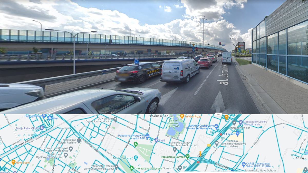 Street View w Google Maps