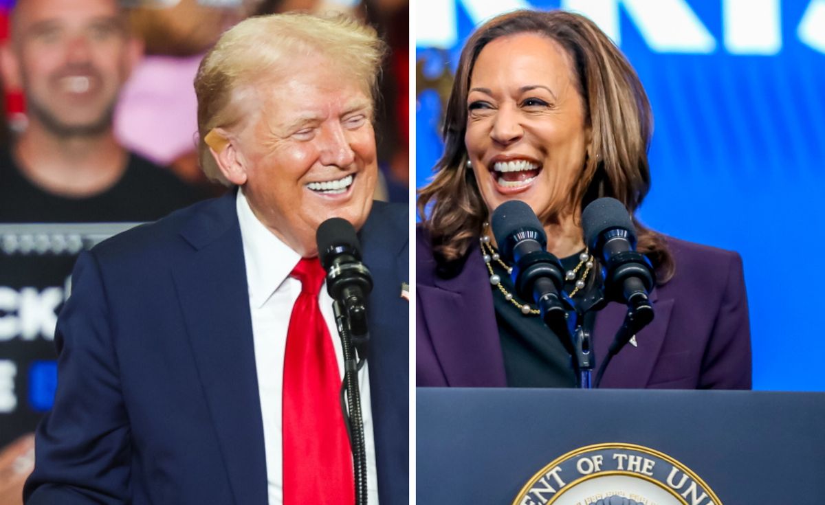 Donald Trump i Kamala Harris