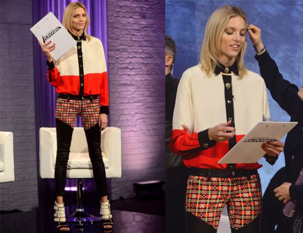 Anja W "KRÓTKICH SPODENKACH" na planie "Project Runway"! (ZDJĘCIA)