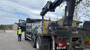 Słupsk: Kontrole ciężarówek. Pięciu kierowców pod wpływem alkoholu