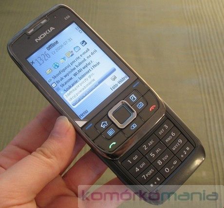 Cellna recenzja: Nokia E66 13
