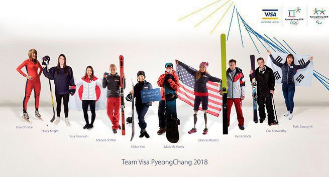 Kamil Stoch w międzynarodowej reprezentacji Team Visa na igrzyska olimpijskie Pjongczang 2018