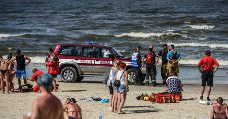 Krynica Morska: utonął 74-latek. Akcja ratunkowa bez skutku