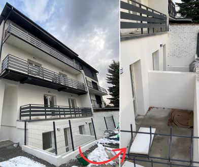 Patodeweloperka w Krakowie. Zrobili "podziemne balkony"