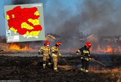 "Ekstremalne zagrożenie pożarowe". Tutaj nie spadła nawet kropla deszczu