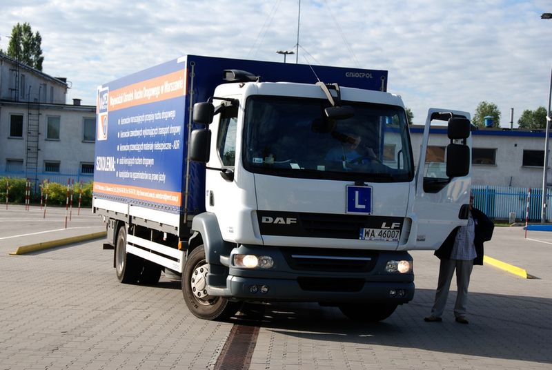 Na czym zdajemy egzaminy? Ciężarówki WORD z całej Polski 8