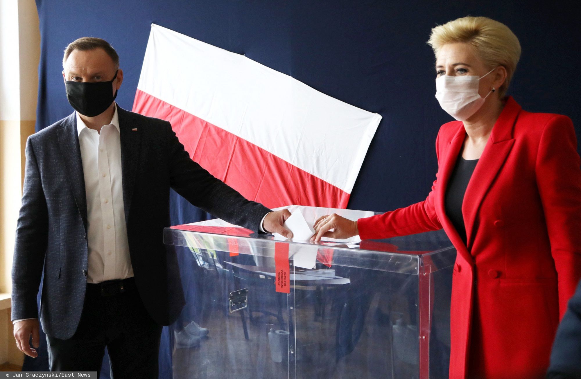 Andrzej Duda z rodziną